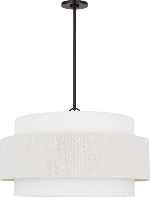 Visual Comfort Studio - EP1184AI - Four Light Hanging Shade - Belaro - Aged Iroged Iron
