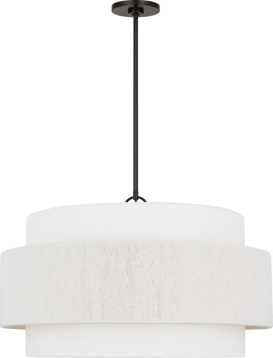 Visual Comfort Studio - EP1184AI - Four Light Hanging Shade - Belaro - Aged Iroged Iron