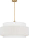 Visual Comfort Studio - EP1184GD - Four Light Hanging Shade - Belaro - Gild/Gild