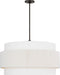 Visual Comfort Studio - EP1196AI - Six Light Hanging Shade - Belaro - Aged Iroged Iron
