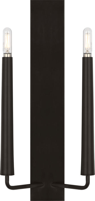 Visual Comfort Studio - EW1252AI - Two Light Wall Sconce - Lois - Aged Iroged Iron