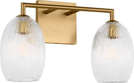 Visual Comfort Studio - HV1002BBS - Two Light Bath - Serafina - Burnished Brass/Burnished Brass