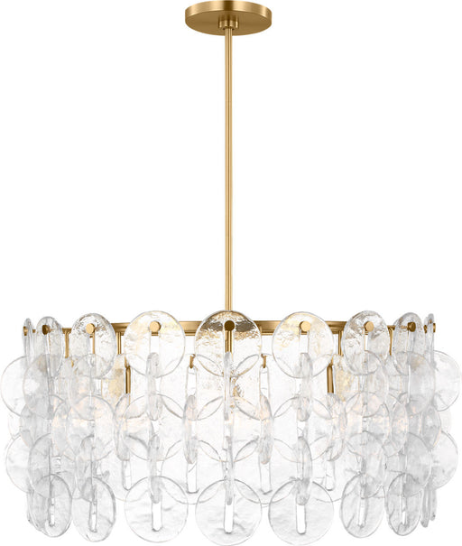 Visual Comfort Studio - KSC1158BBS - Eight Light Chandelier - Candace - Burnished Brass/Burnished Brass