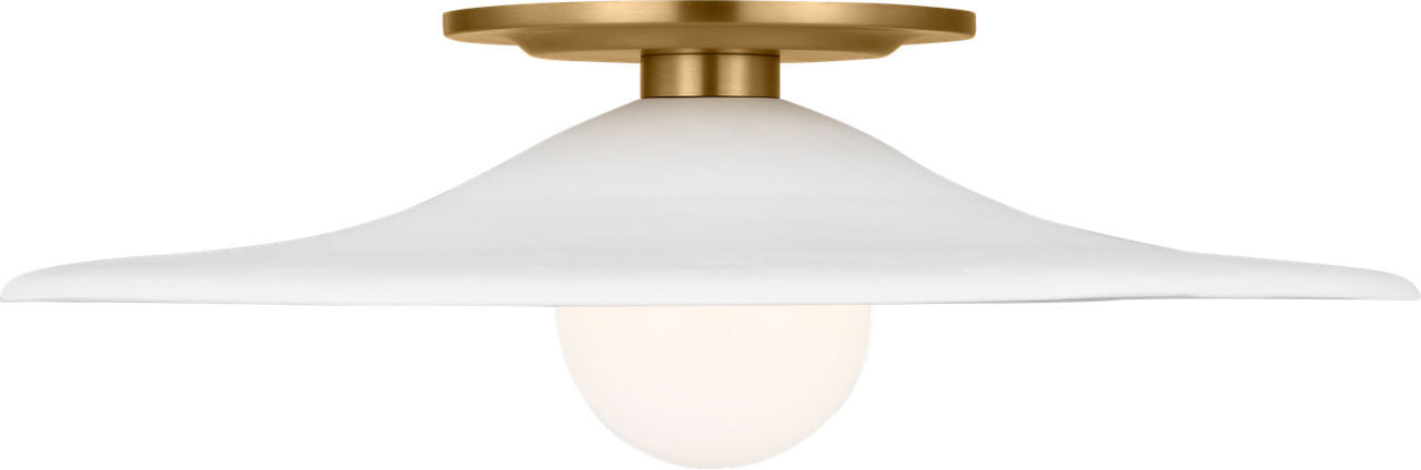 Visual Comfort Studio - KSF1121BBS - LED Flush Mount - Endicott - Burnished Brass/Burnished Brass