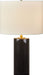 Visual Comfort Studio - KST1241CBK - One Light Table Lamp - Lauren - Black Ceramic/Black Ceramic