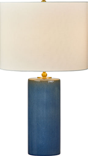 Lauren One Light Table Lamp Deep Ocean Crackle/Deep Ocean Crackle