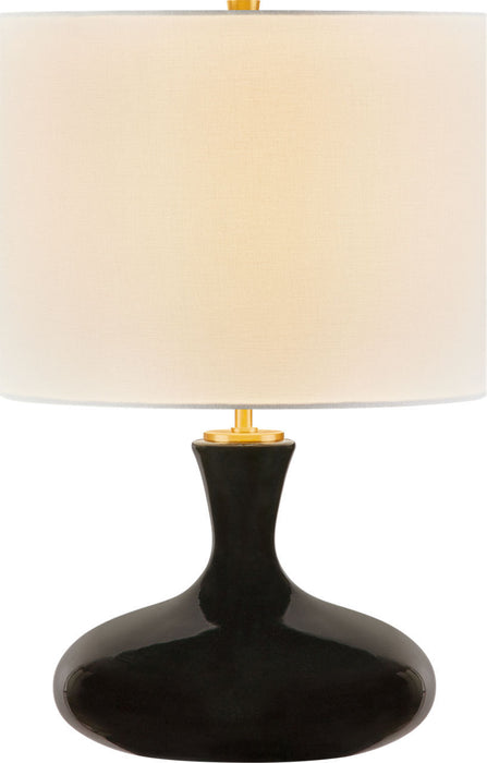 Visual Comfort Studio - KST1251CBK - One Light Table Lamp - Amber - Black Ceramic/Black Ceramic