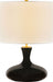 Visual Comfort Studio - KST1251CBK - One Light Table Lamp - Amber - Black Ceramic/Black Ceramic