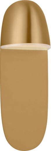 Axel LED Wall Sconce Burnished Brass/Burnished Brass