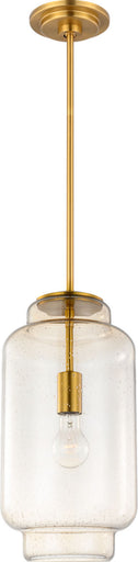 Nodier One Light Pendant Burnished Brass/Burnished Brass