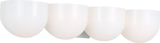 Cheverny Four Light Bath Polished Nickel/Polished Nickel