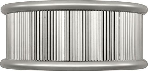 Ritz Three Light Flush Mount Polished Nickel/Polished Nickel