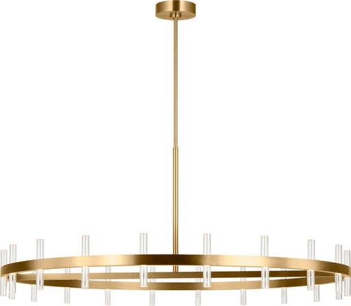 Visual Comfort Studio - SLC10940BBS - LED Chandelier - Silas - Burnished Brass/Burnished Brass