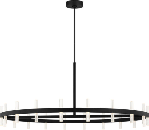 Visual Comfort Studio - SLC10940MBK - LED Chandelier - Silas - Midnight Black/Midnight Black