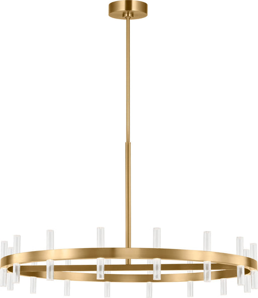 Visual Comfort Studio - SLC11032BBS - LED Chandelier - Silas - Burnished Brass/Burnished Brass