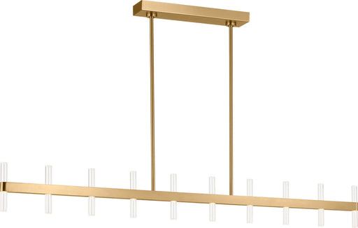 Visual Comfort Studio - SLC11120BBS - LED Linear Pendant - Silas - Burnished Brass/Burnished Brass