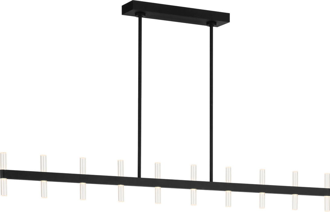 Visual Comfort Studio - SLC11120MBK - LED Linear Pendant - Silas - Midnight Black/Midnight Black