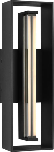 Abner LED Lantern Textured Black/Textured Black