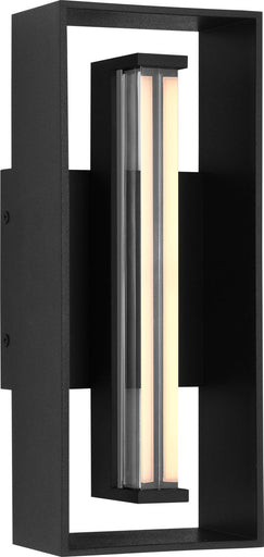 Abner LED Lantern Textured Black/Textured Black