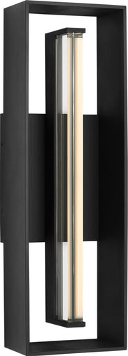 Abner LED Lantern Textured Black/Textured Black