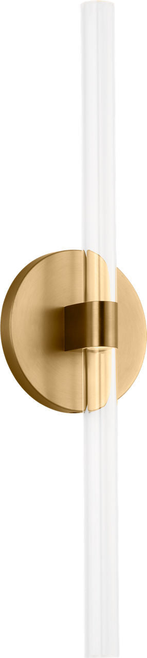 Visual Comfort Studio - SLW1092BBS - LED Wall Sconce - Silas - Burnished Brass/Burnished Brass