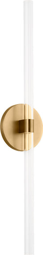 Silas LED Wall Sconce Burnished Brass | Burnished Brass