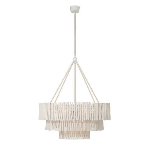 Phong Nine Light Chandelier Blanco