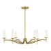 Savoy House - 1-1464-6-322 - LED Chandelier - Butler - Warm Brass