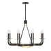 Savoy House - 1-1487-9-15 - Nine Light Chandelier - Salford - Mediterranean Bronze