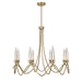 Savoy House - 1-1799-8-127 - LED Chandelier - Sofia - Noble Brass