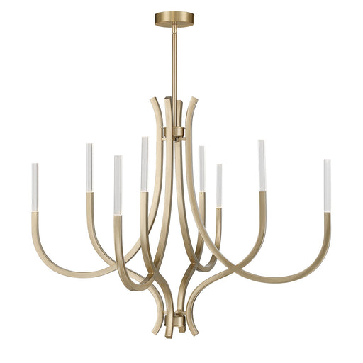 Bradford LED Chandelier Noble Brass