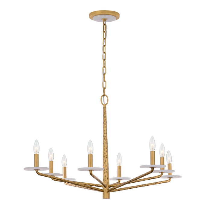Savoy House - 1-1965-8-60 - Eight Light Chandelier - Judi - Distressed Gold