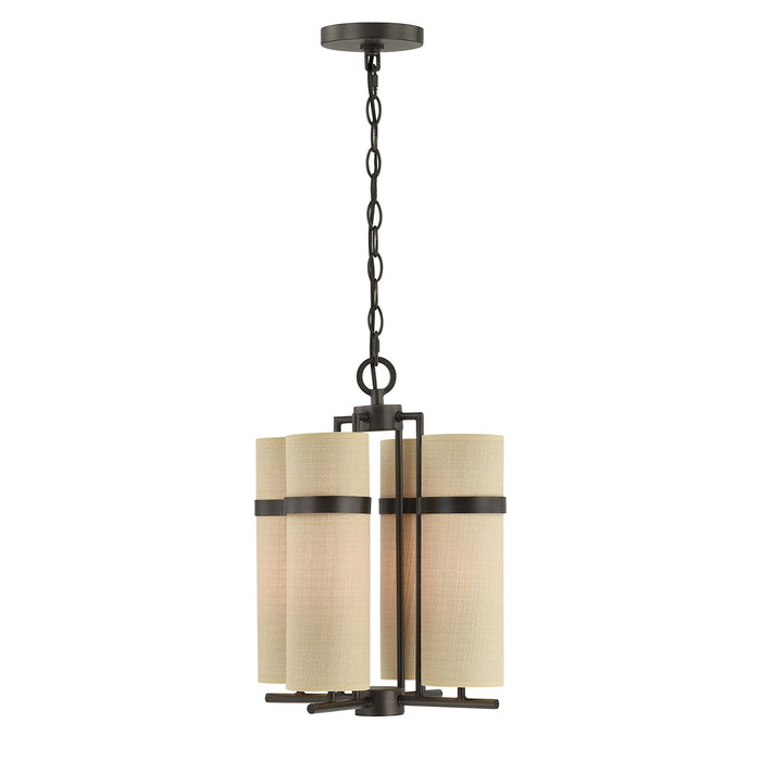 Savoy House - 1-4561-4-15 - Four Light Chandelier - Weston - Mediterranean Bronze