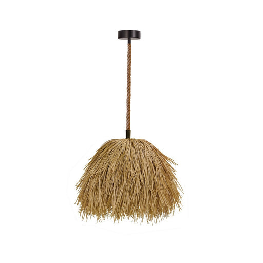 Malibu One Light Pendant Hemp Rope/Black