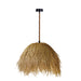 Avenue Lighting - HF1009-RP - One Light Pendant - Malibu - Hemp Rope/Black