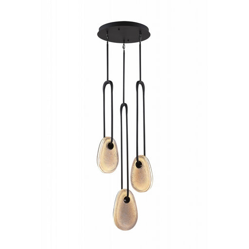 Avenue Lighting - HF7103-BK-SMK - LED Pendant - Palmea - Matte Black