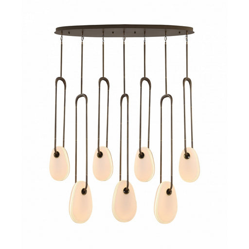 Palmea LED Pendant Aged Brass