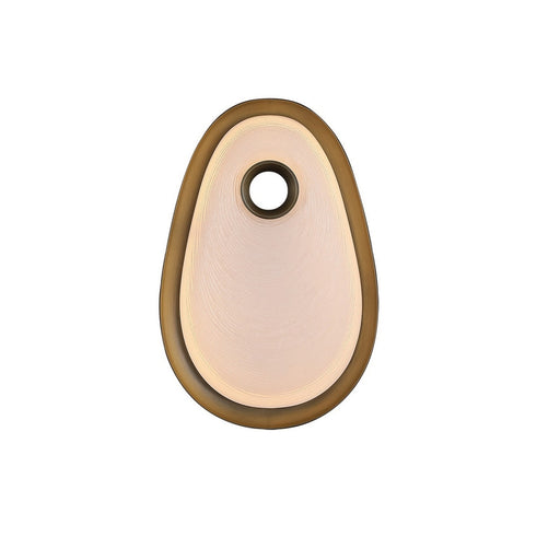 Avenue Lighting - HF7111W-AB-WHT - LED Wall Sconce - Palmea - Aged Brass