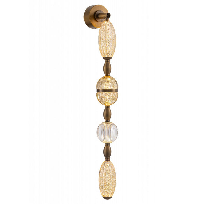 Avenue Lighting - HF7160-AGB - LED Wall Sconce - Dubai - Aged Golden Brass
