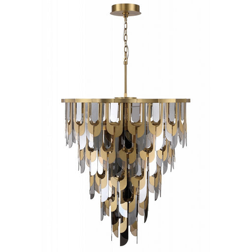 Avenue Lighting - HF7173-AGB - 25 Light Pendant - Paramount - Aged Brass