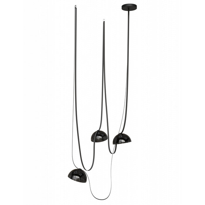 Avenue Lighting - HF7203-G102-BLK - LED Chandelier - Fremont - Black