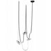 Avenue Lighting - HF7203-G201-BLK - LED Chandelier - Fremont - Black
