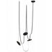 Avenue Lighting - HF7203-G202-BLK - LED Chandelier - Fremont - Black