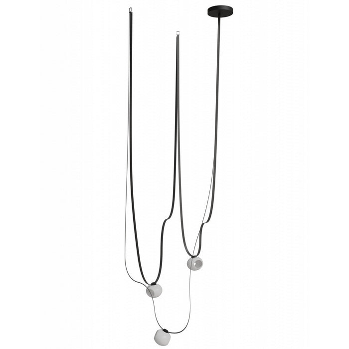 Avenue Lighting - HF7203-G301-BLK - LED Chandelier - Fremont - Black