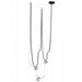 Avenue Lighting - HF7203-G301-BLK - LED Chandelier - Fremont - Black