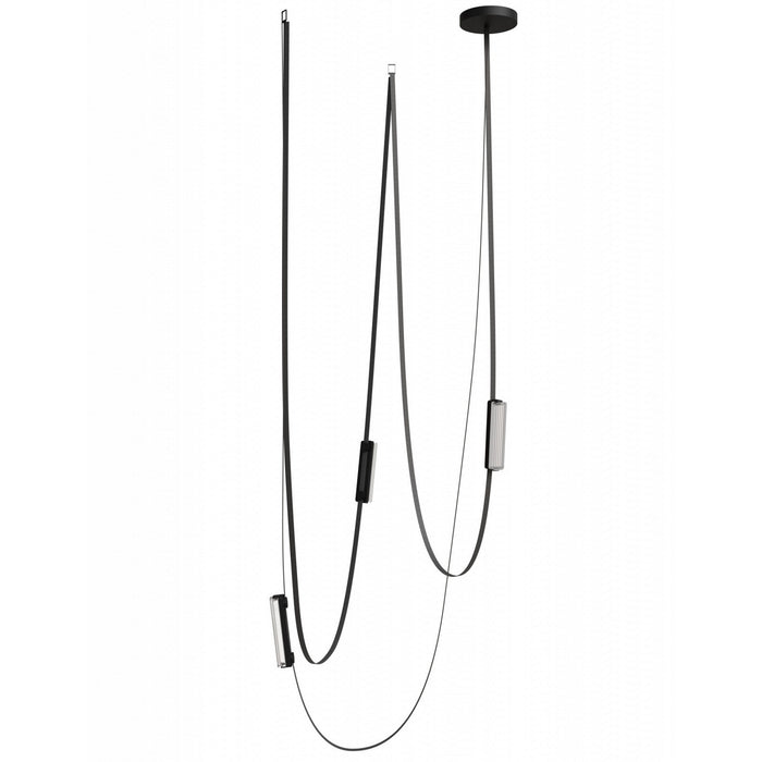Avenue Lighting - HF7203-G400-BLK - LED Chandelier - Fremont - Black