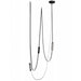 Avenue Lighting - HF7203-G400-BLK - LED Chandelier - Fremont - Black
