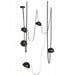 Avenue Lighting - HF7205-G102-BLK - LED Chandelier - Fremont - Black