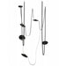 Avenue Lighting - HF7205-G202-BLK - LED Chandelier - Fremont - Black