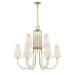 Savoy House - 1-4701-9-322 - Nine Light Chandelier - Wilkes - Warm Brass